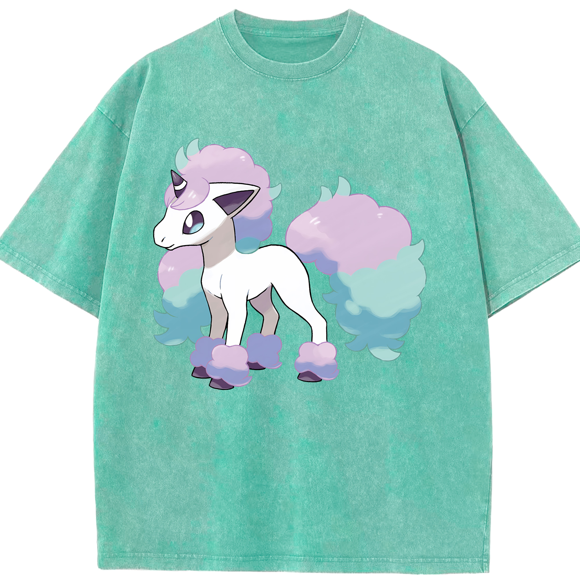 （画像用） ポケットモンスター Pokémon 綿100% ヴィンテージ風 半袖Tシャツ（フロントプリント）